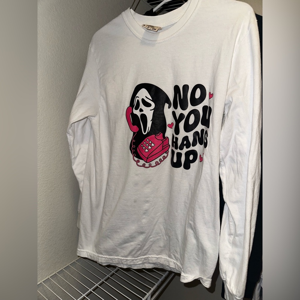 NO YOU HANG UP LONG SLEEVE SHIRT